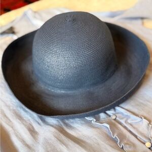 Vintage Laura Ashley Paper Fiber Sun Hat